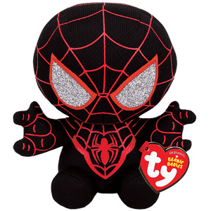 TY Beanie Babies "Miles Morales" Spiderman from Marvel