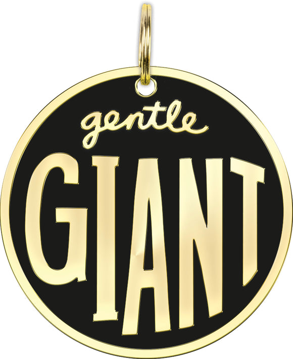 Pet Collar Charm Tag - Gentle Giant