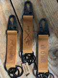 Simply Southern Guys Leather Keyclip