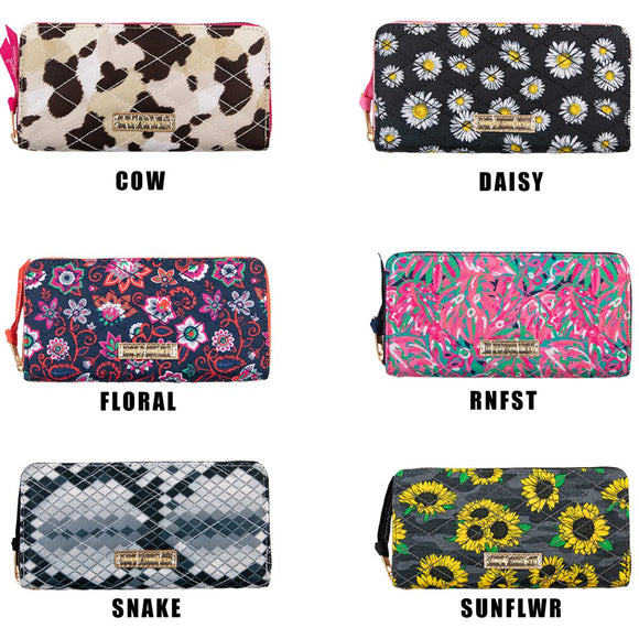 Simply Southern Zip Up Phone Wallets