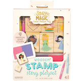 Wooden Stamp Story Playset
